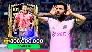 FICHO A MESSI UTOTS en FC 24 Mobile  800 MILLONES DE MONEDAS [upl. by Vyse]