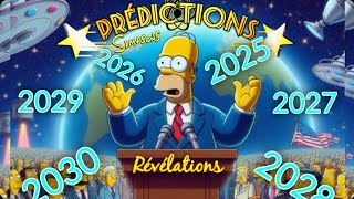 LES PRÉDICTION DES SIMPSON 202520262027 [upl. by Elane]