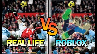 Recreating IRL goals in Rf24 Roblox PART 2 [upl. by Akkimat980]