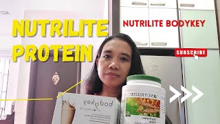 Review Amway Products Nutrilite Protein amp Bodykey [upl. by Enelyk877]