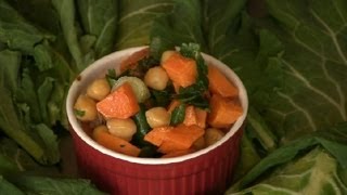 Sweet Potato Chickpea Salad  Sweet Potato Salads [upl. by Horten31]