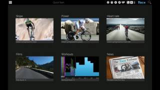 Tacx Cycling app how to pair the trainer [upl. by Ellemac]