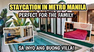 MURANG STAYCATION IN METRO MANILA EXCLUSIVE RESORT AT AFFORDABLE PRICE  MOROCCO POCKET VILLA [upl. by Hardman]