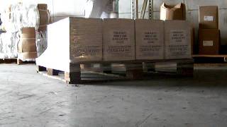 Wrapping low pallets without bending by Quick Pak Inc [upl. by Rehttam]