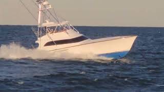 Enormous Yacht Crosses Past The Manasquan Inlet  Point Pleasant Beach New Jersey [upl. by Adnola476]