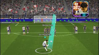 Pes free kick ☠️❤️🩹football neymar edit messi lewandowski fifa mbappe feet soccer worldcup [upl. by Weatherley]