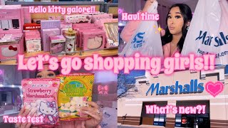 COME SHOPPING WITH ME ♡  Marshalls amp Ross new itemsbeauty hygiene decor amp so much hello kitty [upl. by Arv521]