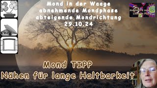 Mond TIPP  Näharbeiten mit langer Haltbarkeit [upl. by Roland]