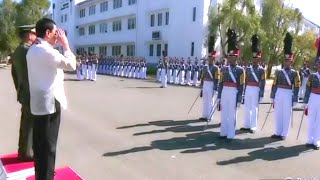 President Arrival of Honor in PMA graduation [upl. by Ihn]