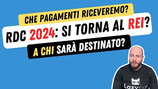 💶 Reddito di Cittadinanza 2024torna il Reddito Inclusione REI 👥 Pagamentirequisitispese ammesse [upl. by Adnerak]