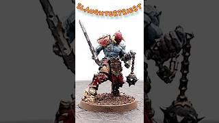 Painted Slaughterpriest Priest Hero Blades of Khorne Warhammer Age of Sigmar warhammer miniature [upl. by Yajnas936]