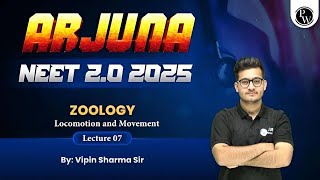 Locomotion and Movement Lecture 07 By Vipin Sharma Sir Zoology [upl. by Marie-Ann]