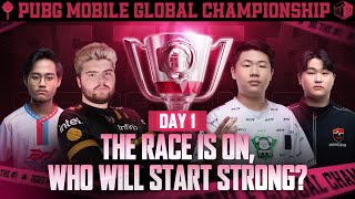 EN 2023 PMGC Grand Finals  Day 1  PUBG MOBILE Global Championship [upl. by Egdamlat]