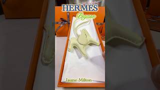 My ever latest HERMES Pegase in stunning Jaune Milton color hermes luxury pegase bagcharm [upl. by Adnicul]