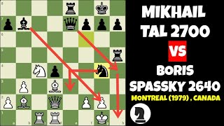 Boris Spassky vs Mikhail Tal  Montreal 1979 Canada [upl. by Rramel]