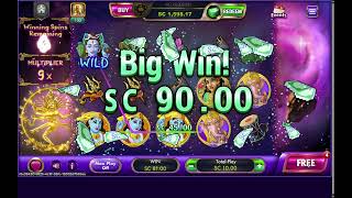 Luckyland Slots Amazing win bet 10 [upl. by Seroled]