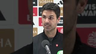 Mikel Arteta says he LOVES Pep Guardiola ❤️ [upl. by Beuthel]