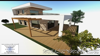 Avant projet sommaire  APS  dun projet darchitecture contemporaine par architecte DPLG [upl. by Radec]