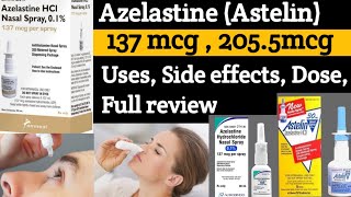 Azelastine Astelin Nasal Spray Azelastine amp Azelastine Eye Drops  What is Azelastine Used For [upl. by Max]