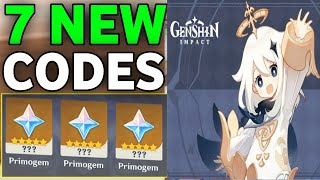 OCTOBER⚡GENSHIN IMPACT CODES FOR PRIMOGEMS 2024  GENSHIN IMPACT REDEEM CODES  GENSHIN CODES [upl. by Aliehc]