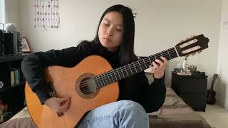 Taranta por Yerai Cortés  Katelyn Cheng Flamenco Guitar Cover [upl. by Spiros639]