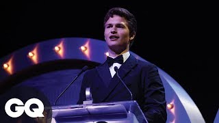 Ansel Elgort Says The World Is Behind On Environmental Protection [upl. by Jessika516]