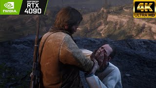 THE CHELONIANS PC RTX 4090 ULTRA Realistic Graphics 4K Red Dead Redemption 2 [upl. by Aillemac709]