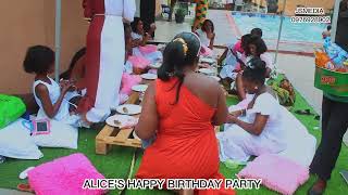 Alices birthday party Jsmedia [upl. by Aihseyk]