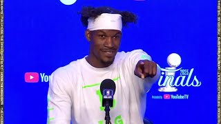 Jimmy Butler previews Game 1 FULL Interview  2023 NBA Finals Media Day [upl. by Rorie]