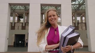 Delivering Candace Owens petition to Canberra [upl. by Alton]