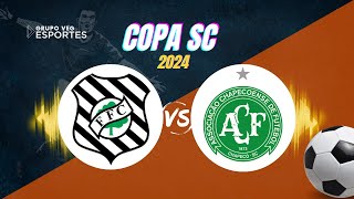 FIGUEIRENSE X CHAPECOENSE  AO VIVO [upl. by Akym776]