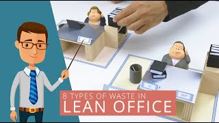 Lean Office 8 Types of Waste in Lean Administration [upl. by Shelli]