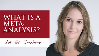 What is a Meta Analysis [upl. by Levinson17]