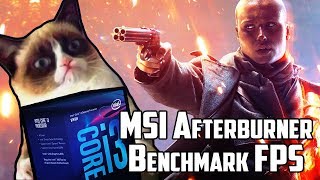 Battlefield 1 Multiplayer vs GTX 1050 Ti  i38100 on H310  8GB DDR4 MSI Afterburner [upl. by Ardnusal]