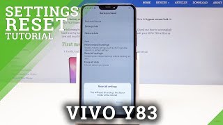 How to Reset Settings in VIVO Y83  Restore Default Configuration [upl. by Betthel]