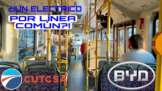 UN ELÉCTRICO POR LA 111  CUTCSA 32  BYD K9 II [upl. by Nahtnamas980]