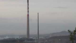 EL Paso Texas Asarco Smelter Demolition April 13 2013 [upl. by Hercules]