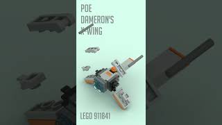 The STAR WARS Poe Damerons XWing Fighter With Only 48 Pieces  LEGO 911841 [upl. by Donatelli]