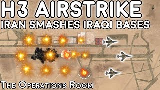 The H3 Airstrike  Iran Smashes up Iraqi Air Bases 1981 [upl. by Aehsan280]