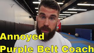 Don’t Become The White Belt quotCoachquot in Your BJJ Gym [upl. by Yuri98]