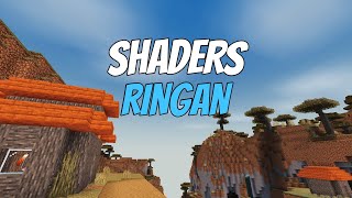 SHADERS MCPE 119  121 RINGAN TERBARU RENDER DRAGON [upl. by Terr]