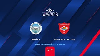 DEVELÄ° BLD  BRAND GROUP ALANYA BELEDÄ°YESPOR AXA Sigorta Efeler Ligi [upl. by Lekzehcey]