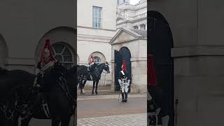 CAVALRY GUARDS CHANGE CEREMONY [upl. by Hayton971]