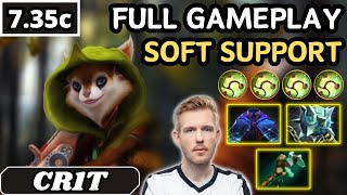 10800 AVG MMR  Cr1t HOODWINK Soft Support Gameplay  Dota 2 Full Match Gameplay [upl. by Aiciled102]