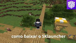 como baixar o melhor launcher de minecraft [upl. by Lenor]