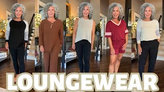 Comfy Outfits for Women Over 50  How to Style Loungewear  Look Great [upl. by Sokairyk]