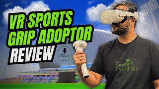 Is This VR Sports Grip Adapter BEST For VR Cricket  Meta Quest 2 [upl. by Aciamaj]