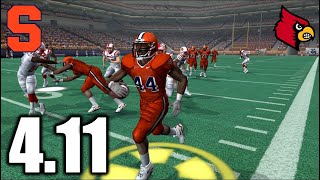 3 Syracuse vs Louisville  NCAA Football 06 Syracuse Orange Dynasty  S4E11 [upl. by Emelen]