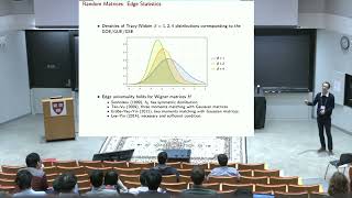 Jiaoyang Huang Random Matrix Statistics and Airy Line Ensembles [upl. by Iene]