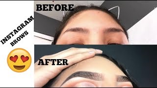 UPDATED EYEBROW ROUTINE  HOW I FLEEK MY BROWS 2017 [upl. by Eical865]